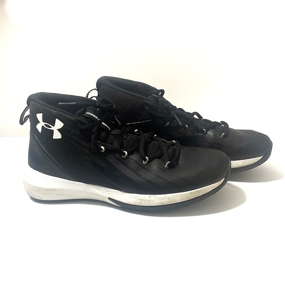 Men’s black Under Armor shoes - Picture 1 of 7